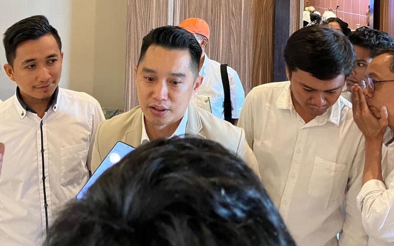 Anggota DPRD Jatim Komisi A Erick Komala Tegaskan Pentingnya Serap Aspirasi dan Kerja Nyata di Halalbihalal PSI Sidoarjo 1 DPRD Jatim.
