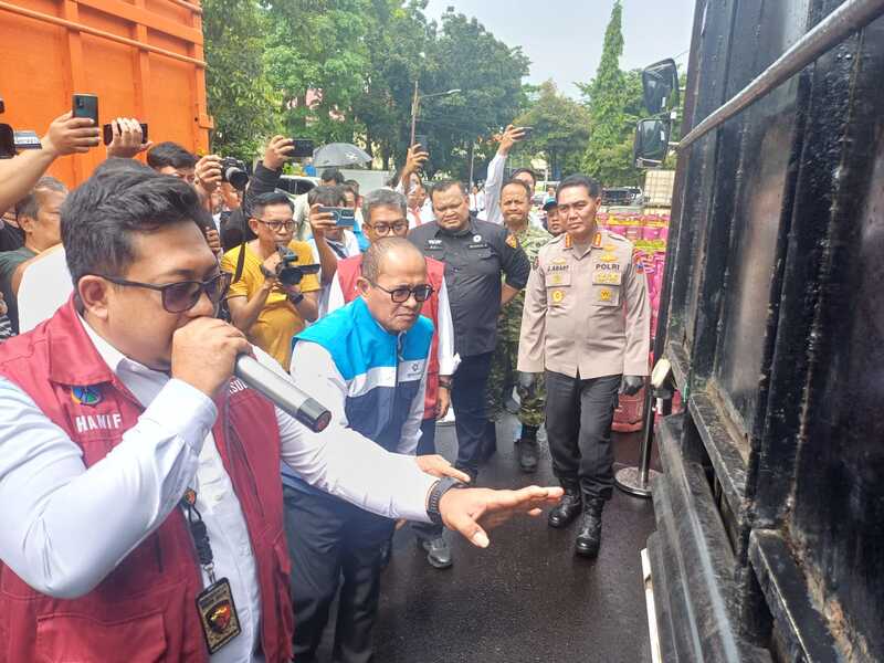 Polda Jatim kasus LPG subsidi.