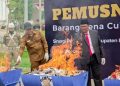 Rokok ilegal di Pasuruan.
