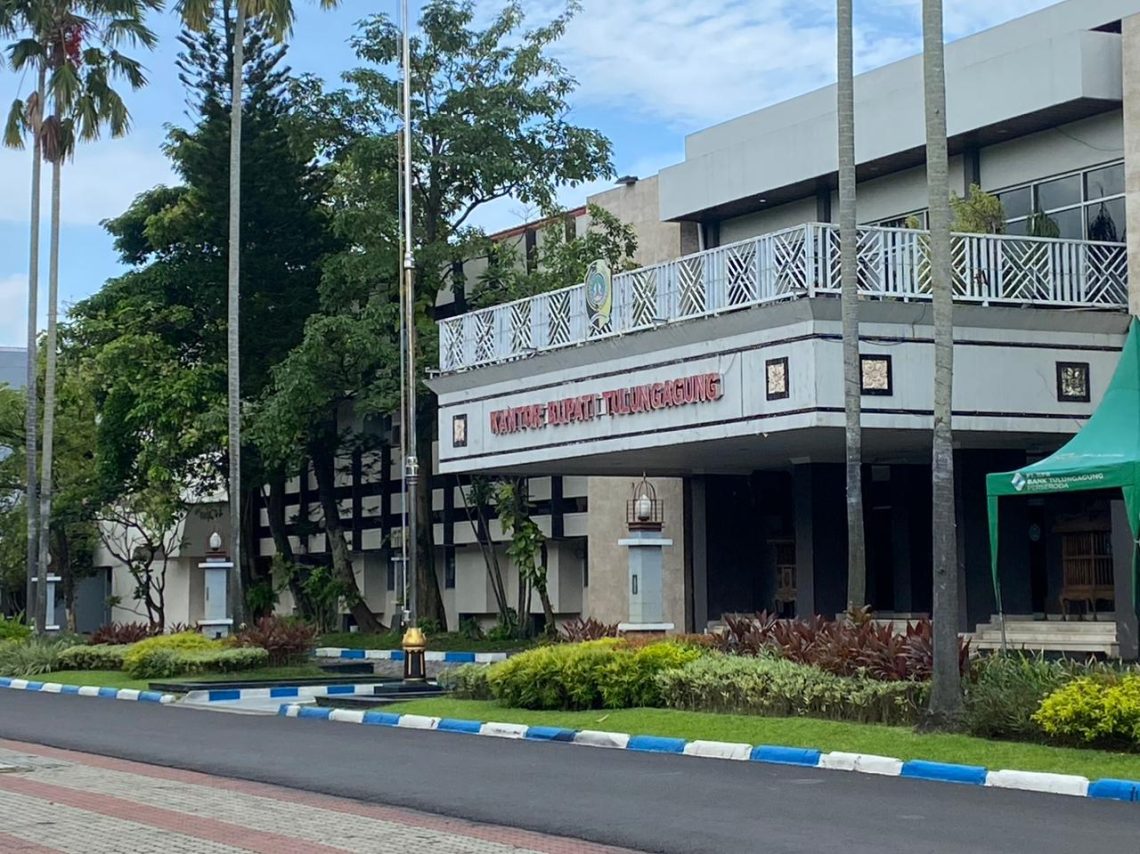 Suasana Kantor Bupati Tulungagung Usai Gatut Sunu Wibowo Terjaring OTT KPK 1 Gatut Sunu Wibowo