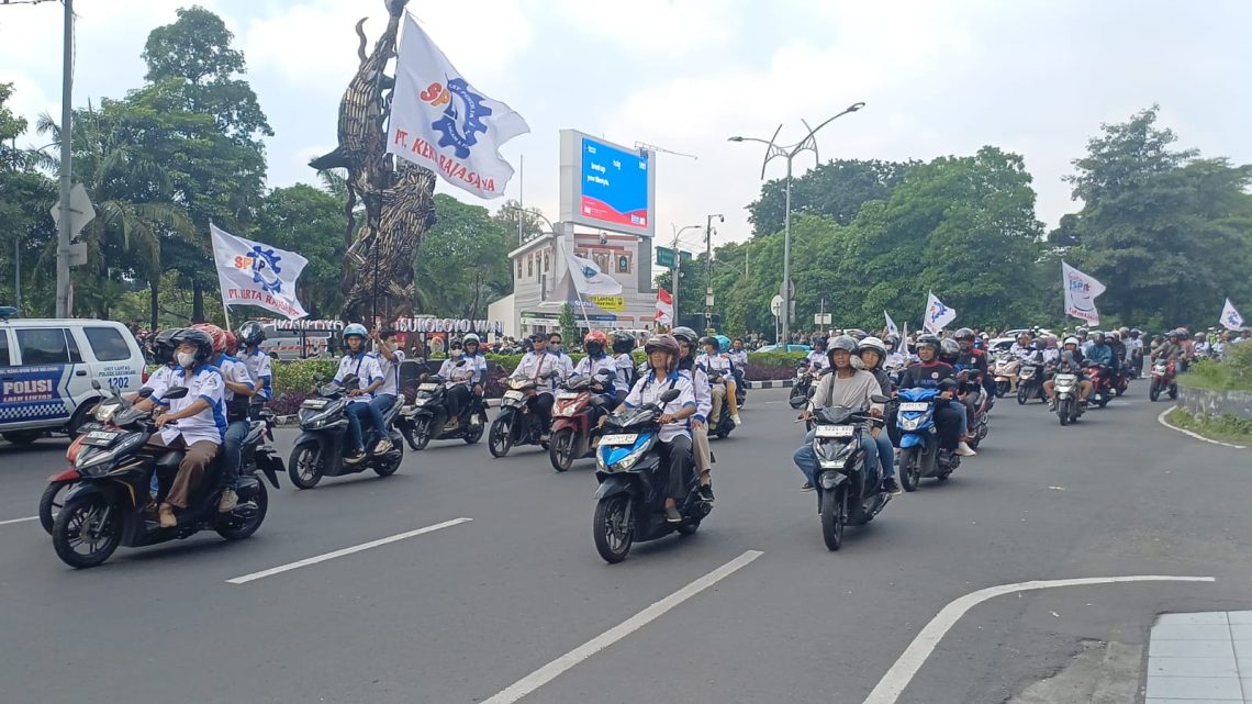 May Day 2026 Ribuan Buruh di Kota Surabaya, Polisi Terapkan Rekayasa Lalu Lintas 1 Ribuan Buruh di Kota Surabaya