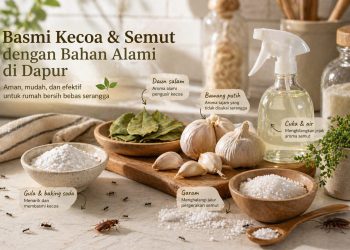 Cara Basmi Kecoa dan Semut dengan Bahan Alami, Praktis dan Aman 2 cara basmi kecoa dan semut
