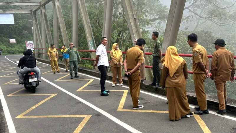 Cegah Aksi Bunuh Diri Terulang, Jembatan Cangar Kota Batu Dipagari dan Dipasangi CCTV 1 Jembatan Cangar.