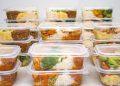 Meal prep tinggi protein.