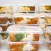 Meal prep tinggi protein.