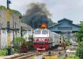 Kereta Surabaya Malang pagi.