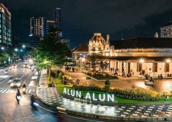 Alun-Alun Suroboyo bawah tanah.