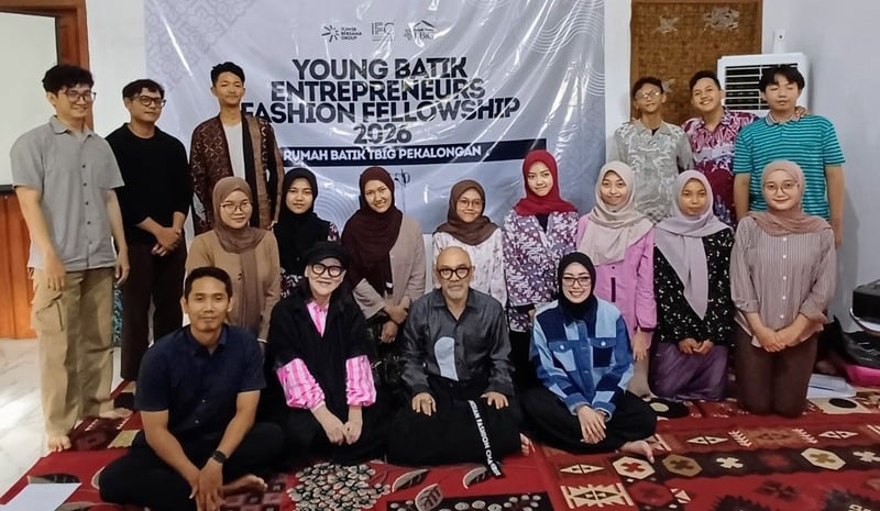Dobrak Pasar Industri Kreatif, Rumah Batik TBIG Gaet Desainer Profesional Perkuat Kompetensi Pembatik Muda 1 Rumah Batik TBIG.