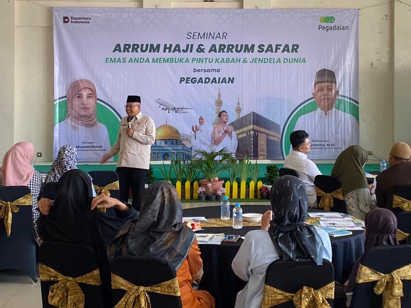 Arrum haji Pegadaian Blitar.