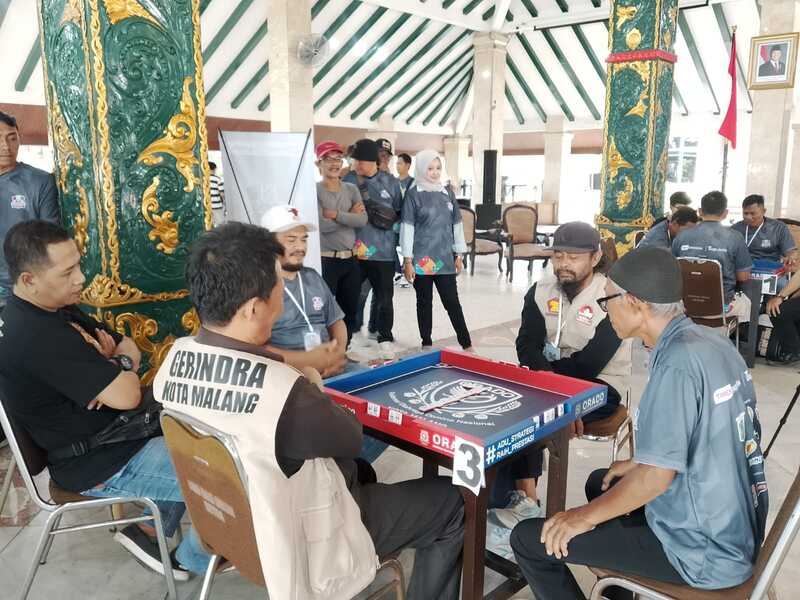 16 Besar Kompetisi Domino Demokrasi, Dua Tim Golkar Kota Malang Bidik Juara 2 Domino Golkar Kota Malang.