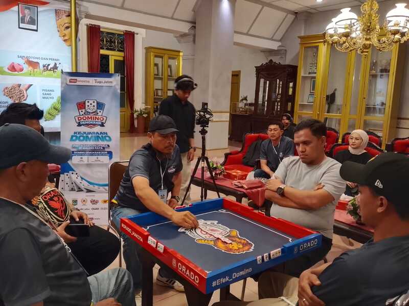 Final! PDIP Kota Malang vs Perumda Tugu Tirta Berebut Juara Kompetisi Domino Demokrasi 2026 1 PDIP Kota Malang.