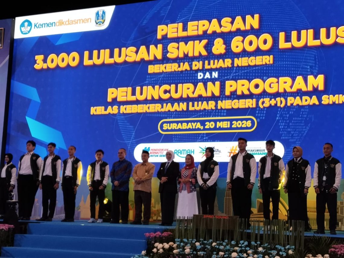 Sebanyak 3.600 Lulusan SMK dan LPK Jawa Timur Bekerja di Luar Negeri 1 3.600 lulusan SMK