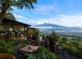 Cafe view alam Malang.