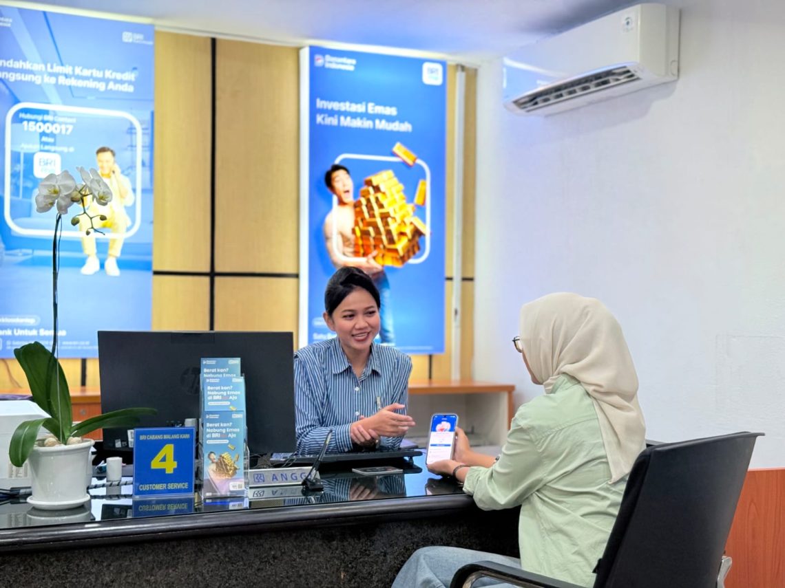 Rupiah Melemah, Tabungan Emas di BRImo Semakin Diburu Masyarakat 1 BRImo