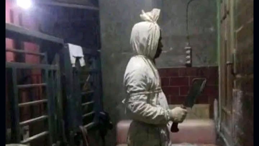 Viral "Pocong Begal" Resahkan Warga, Polres Batu Pastikan Hoaks 1 Pocong begal