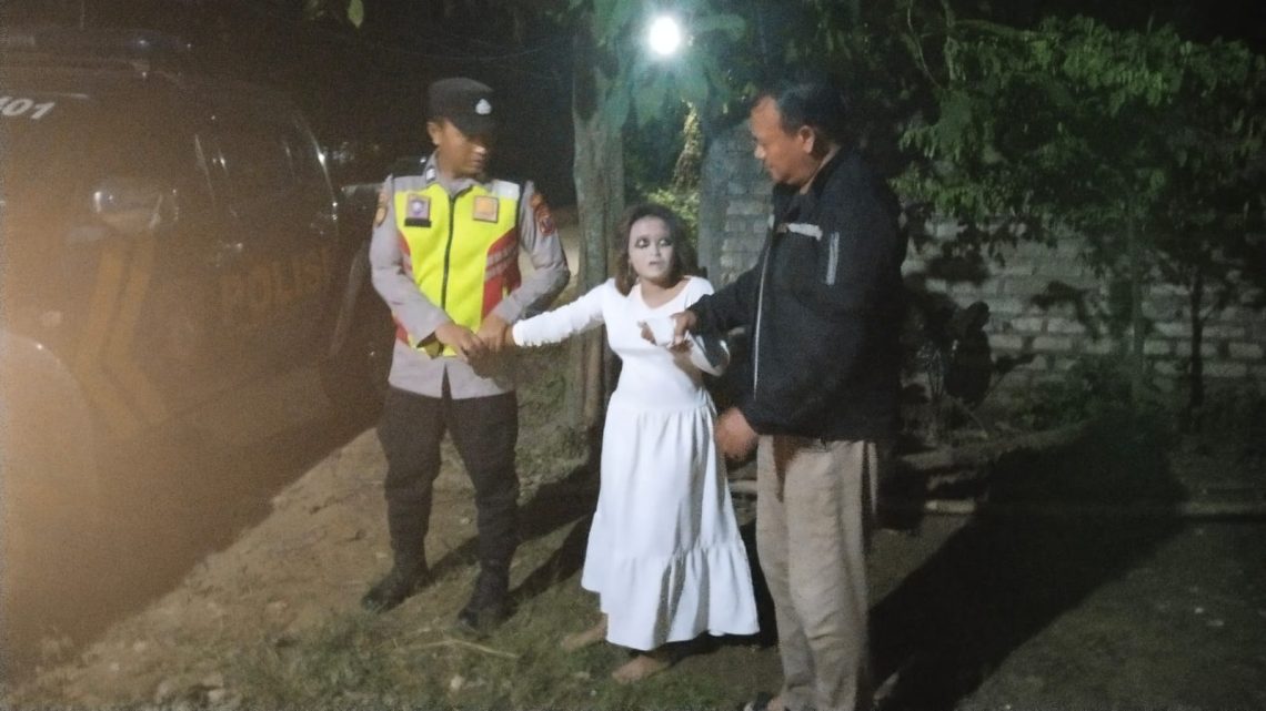 Viral Kuntilanak Tuban Diamankan Polisi, Diduga ODGJ dan Sudah Pernah Dirawat di RSJ 1 Kuntilanak Tuban