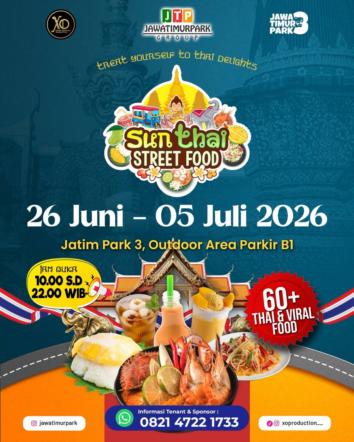 SunThai Street Food Kota Batu.