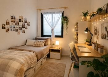 Dekorasi kamar kost low budget