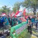 Shuttle Wisata Tuban Diprotes, Ratusan Tukang Becak dan PKL Geruduk DPRD 8 Shuttle Wisata Tuban