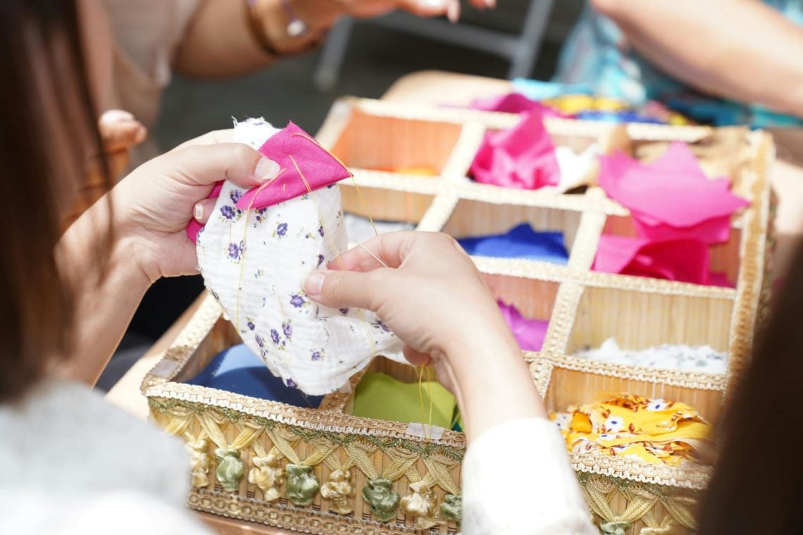 DIY kain perca.