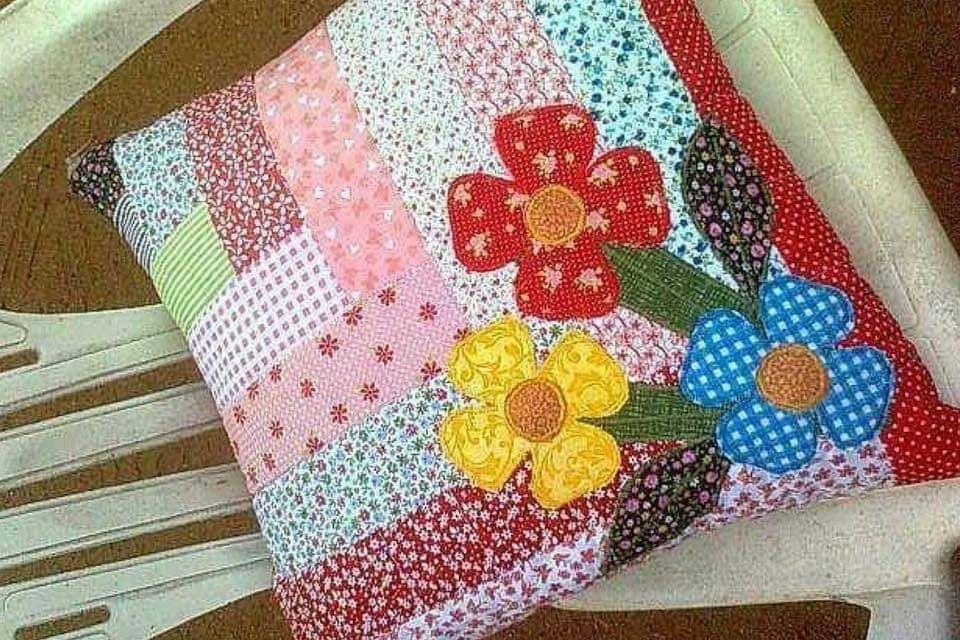 Contoh DIY kain perca.
