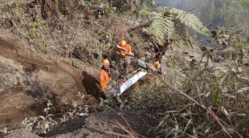 Survivor Gunung Semeru.
