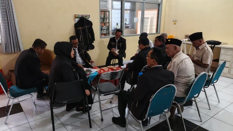 Uji kompetensi satpam di Probolinggo.