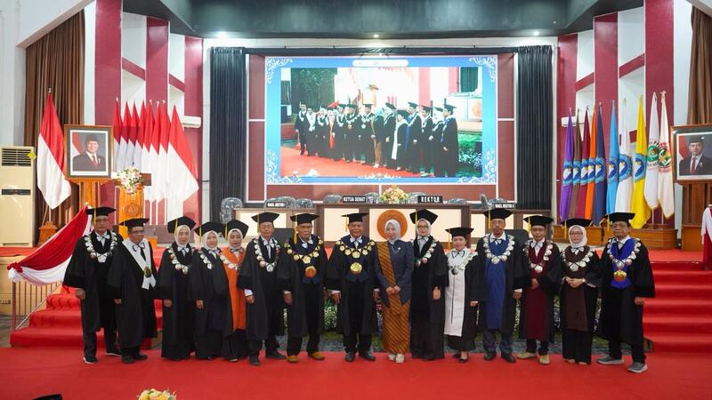 Rektor Unikama jadi profesor.