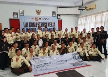 Uji Kompetensi Satpam Digelar di Probolinggo, Puluhan Personel PLN Ikuti Sertifikasi BNSP 6 Uji kompetensi satpam.