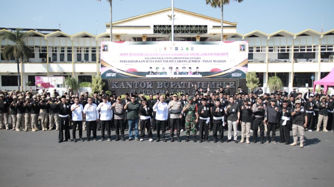 Jelang Bulan Suro, Forkopimda Jember dan PSHT Perkuat Komitmen Jaga Kondusivitas 1 PSHT