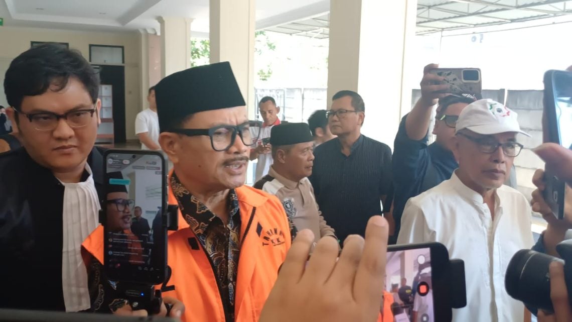Sidang Perdana Kasus Dugaan Korupsi Wali Kota Madiun Nonaktif Maidi 1 Korupsi