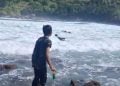 3 Santri Terseret Ombak di Pantai Pangi Blitar saat Outing Class, Satu Korban Hilang 2 Pantai Pangi.