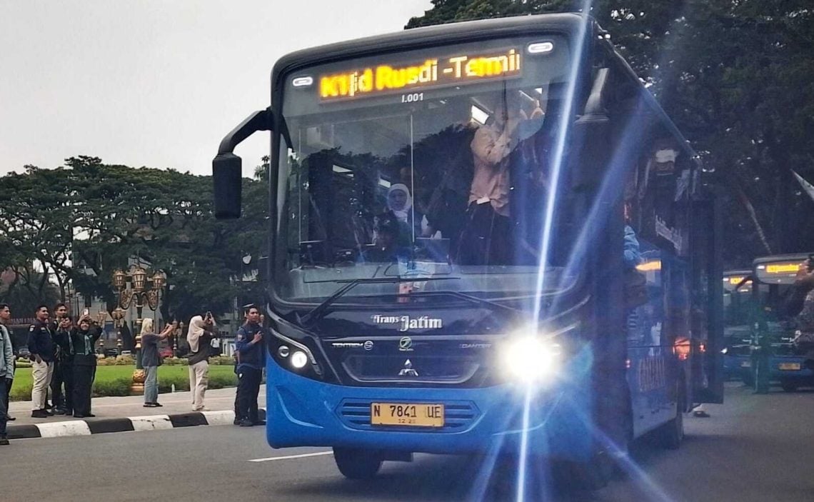 15 Armada Siap Mengaspal, Bus Trans Jatim Kepanjen-Arjosari Beroperasi Oktober 2026 1 Bus Trans Jatim Kepanjen-Arjosari.