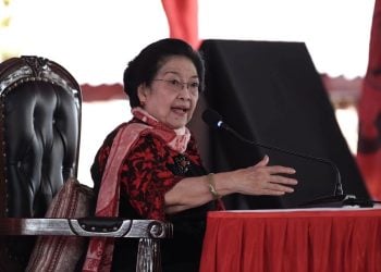 Megawati di Blitar.