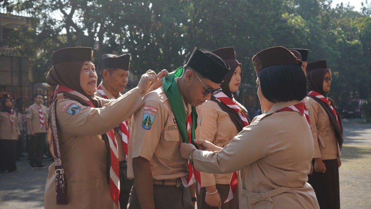 FIP Unikama Cetak 316 Calon Guru Pembina Pramuka Profesional Lewat KMD dan KML 2 Pembina Pramuka FIP Unikama.