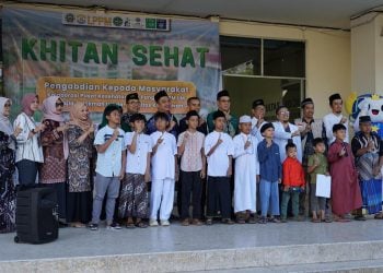 LPPM UM Gelar Khitan Sehat, Libatkan Mahasiswa Kedokteran dan Bantu Puluhan Anak Yatim-Duafa 8 LPPM UM.