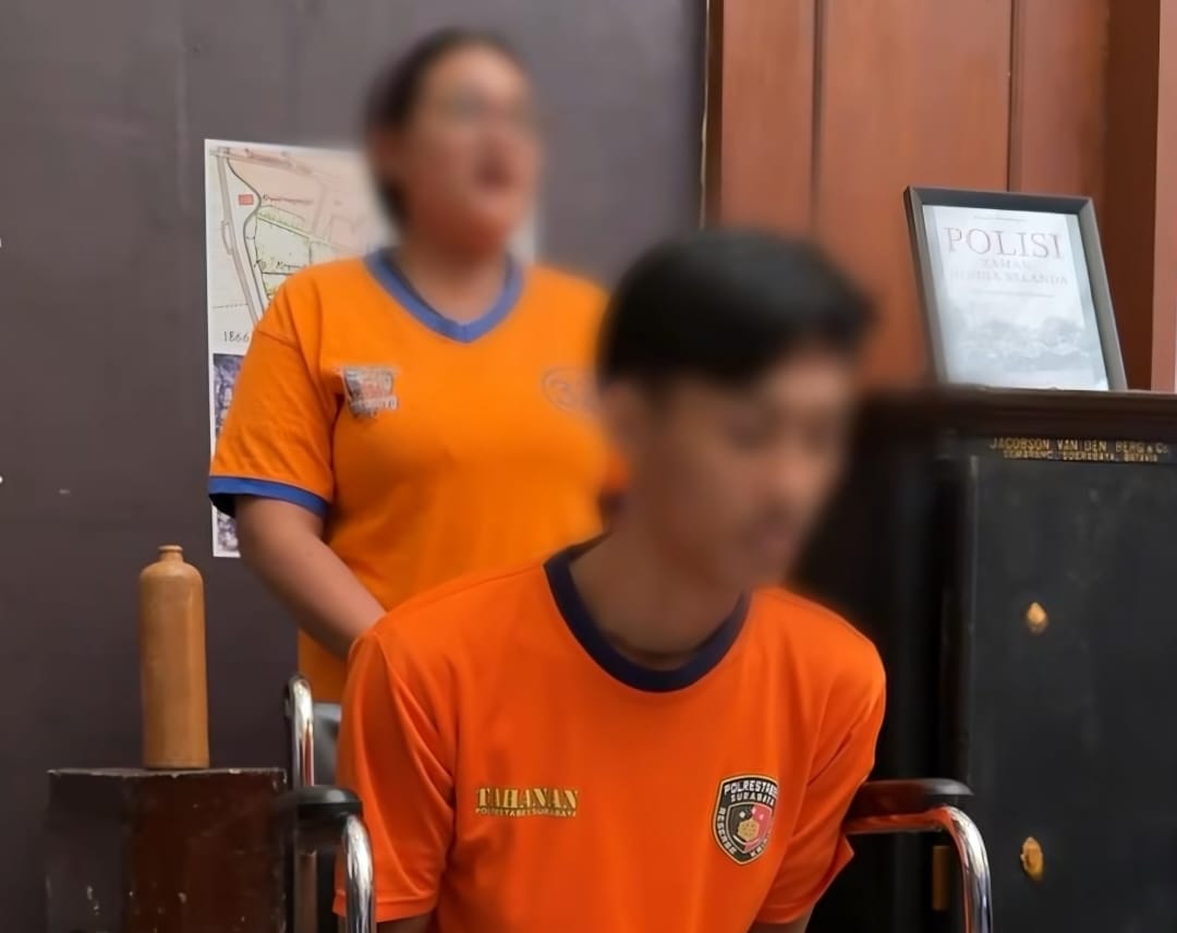 Terungkap! Pasutri di Surabaya Pelaku Penjambretan ASN BPN hingga Tewas, Residivis Sudah Beraksi 7 Kali 1 Penjambretan.