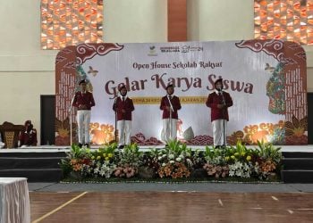 Open House Sekolah Rakyat Kediri, Bupati Hanindhito Motivasi Siswa Berani Bermimpi Besar 4 Sekolah Rakyat Kediri.