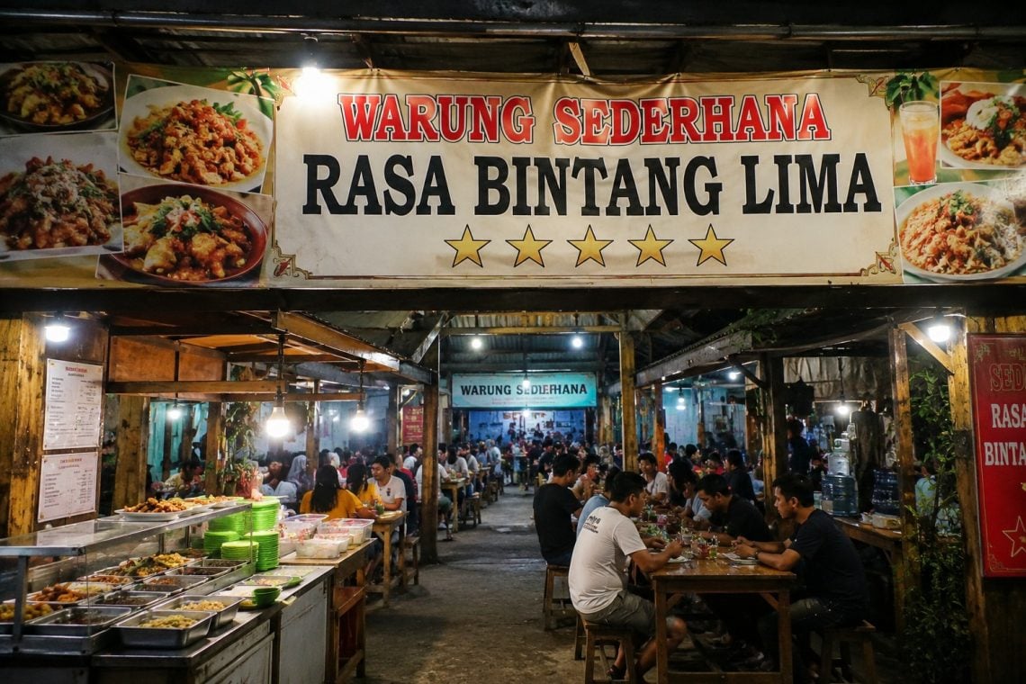Sego Tempong Mbok Wah Banyuwangi, Warung Sederhana yang Selalu Ramai Pembeli 1 Warung Sederhana Rasa Bintang Lima