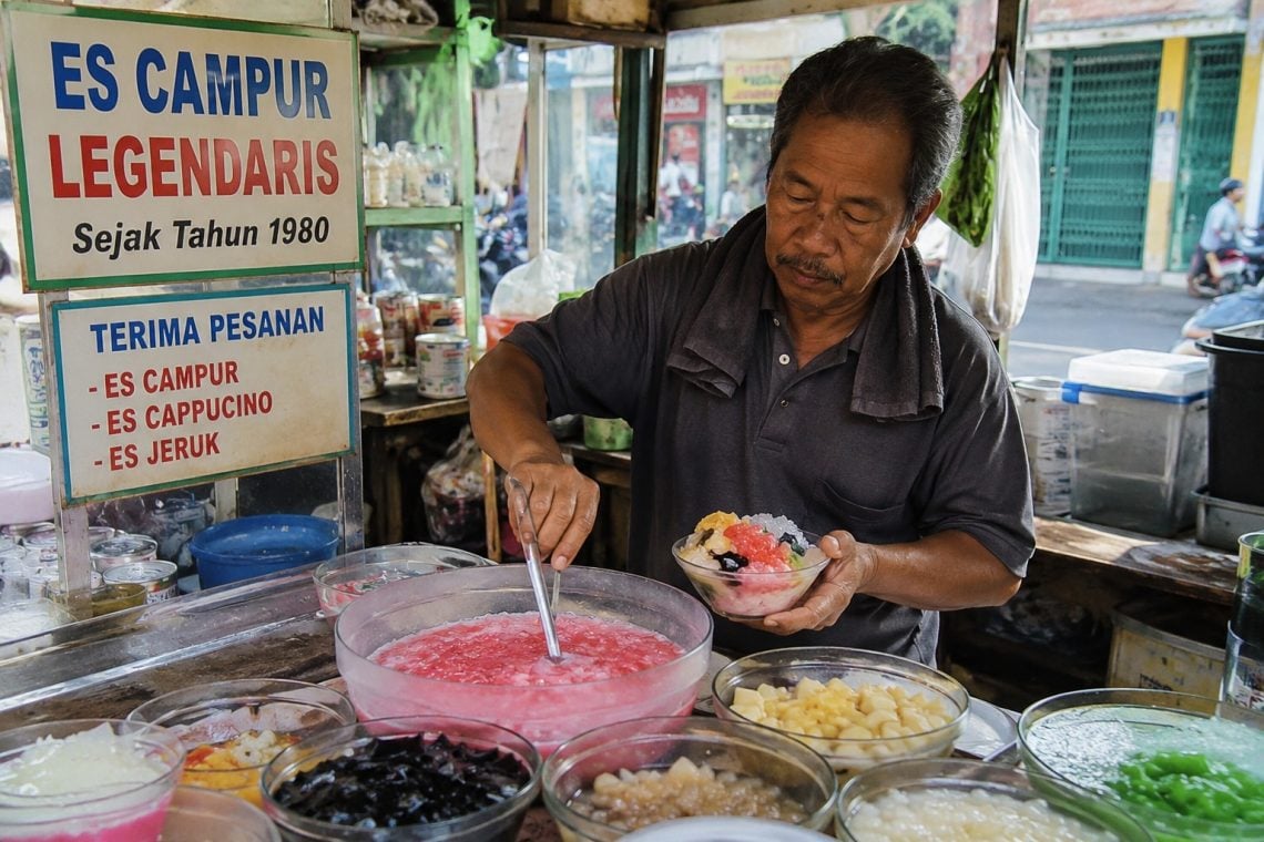 Penjual Es Campur Legendaris