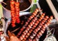 Bakso bakar Malang.