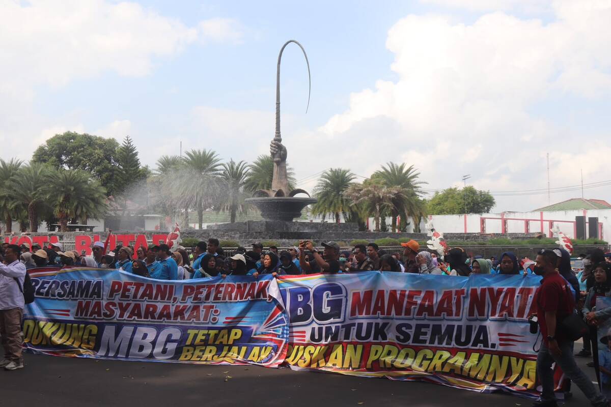 Relawan SPPG di Blitar.