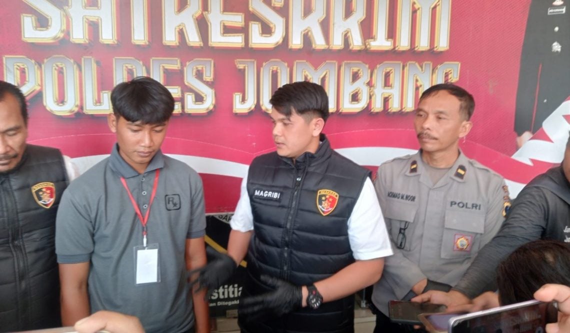 Sindikat curanmor di Jombang.