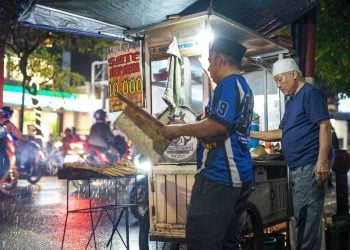 Kuliner malam Malang.
