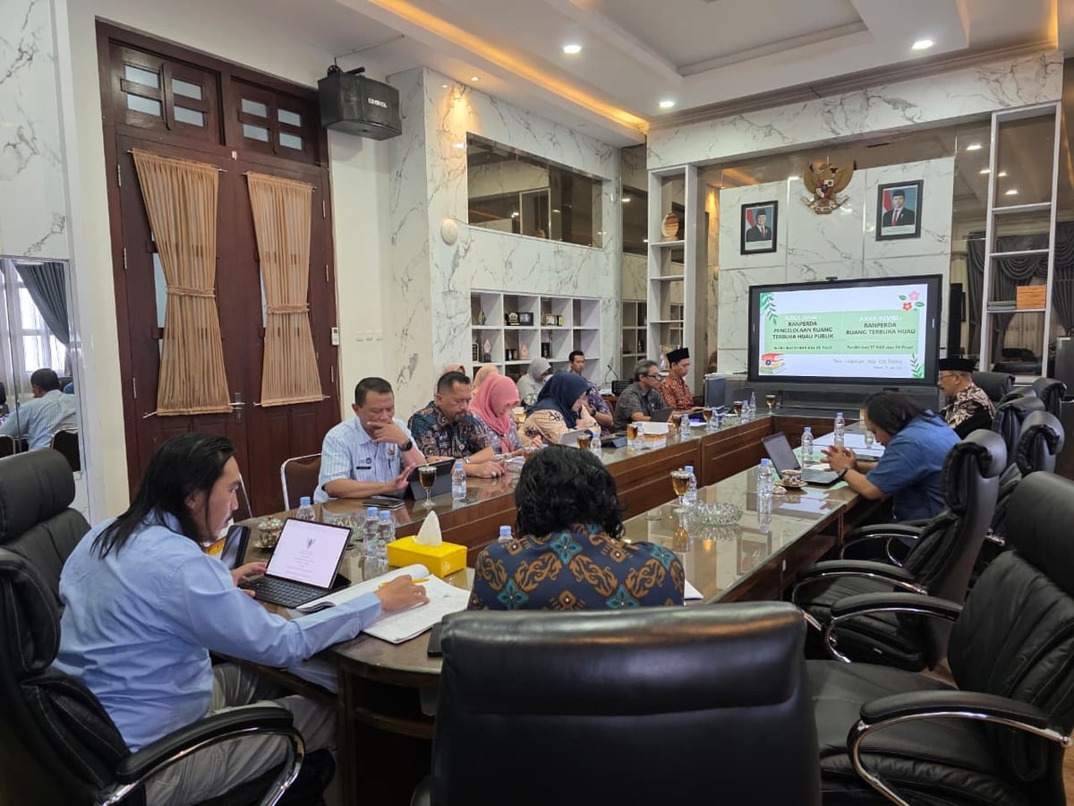 DPRD Kota Malang Godok Ranperda RTH, Dorong Tiap Tahun Tambah Ruang Hijau 2 RTH DPRD Kota Malang.