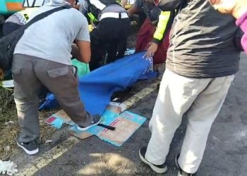 Kecelakaan beruntun.