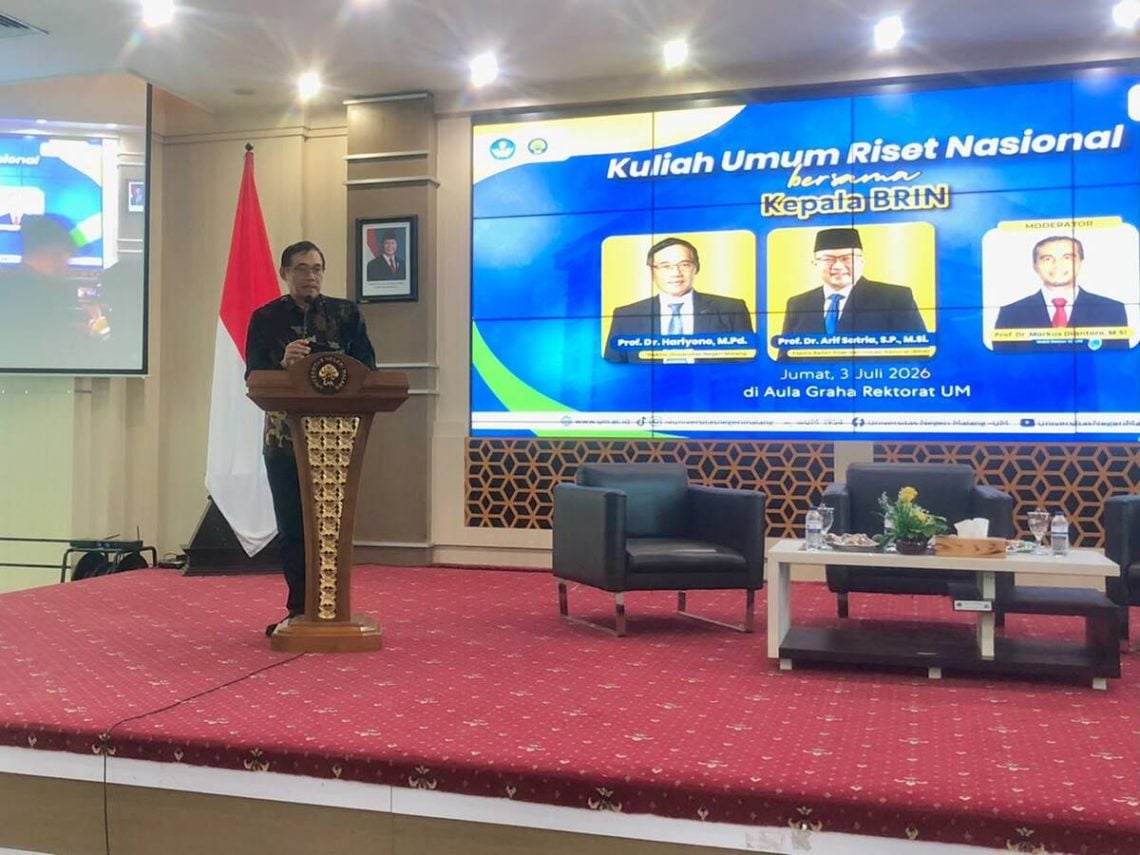UM dan BRIN Perpanjang Kerja sama, Perkuat Ekosistem Riset dan Pengembangan Talenta Peneliti 1 UM dan BRIN.