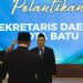Alfi Nurhidayat Resmi Jadi Sekda Kota Batu Definitif, Wali Kota Minta Satukan OPD 11 Sekda Kota Batu.