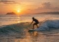 Pantai Pulau Merah Banyuwangi, Surga Peselancar 2 Pulau Merah.
