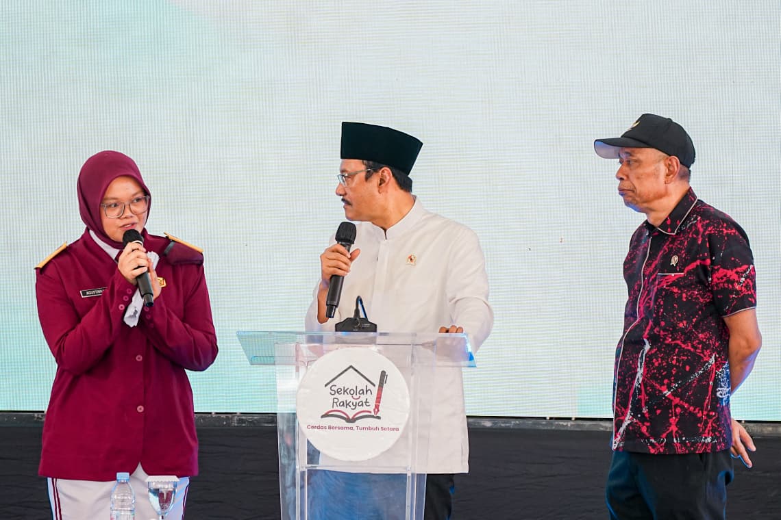 Gus Ipul Tegaskan Setiap Siswa Sekolah Rakyat Berharga, Siapkan Jalan ke Kuliah dan Dunia Kerja 1 Siswa Sekolah Rakyat.